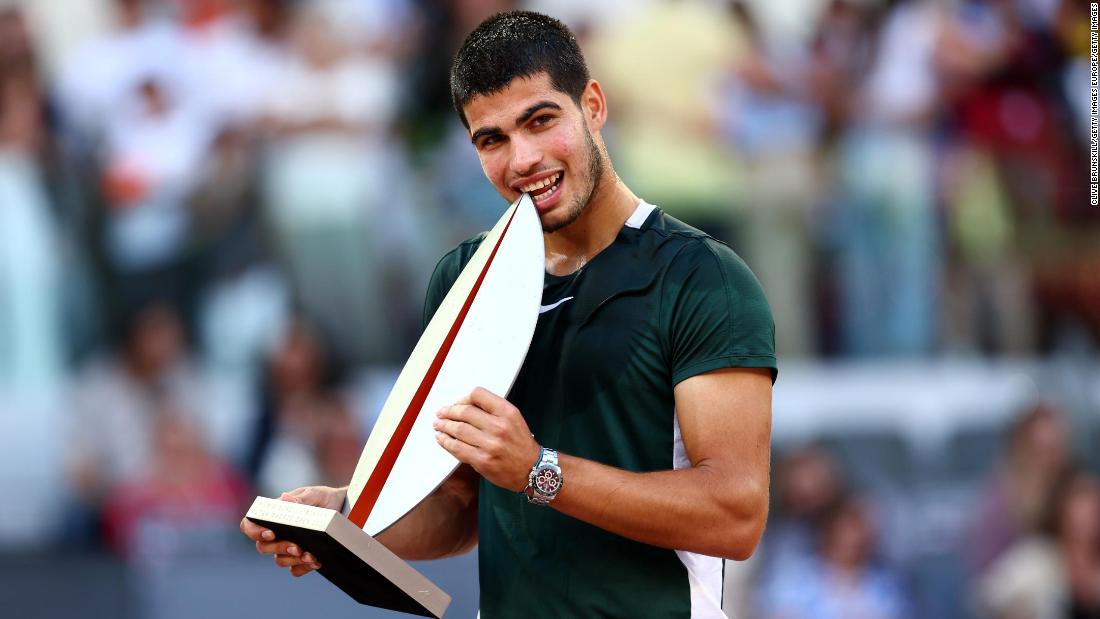 Carlos Alcaraz to CNN: ‘I’m playing unbelievable tennis’