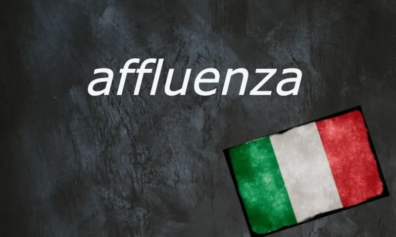 Italian word of the day: ‘Affluenza’