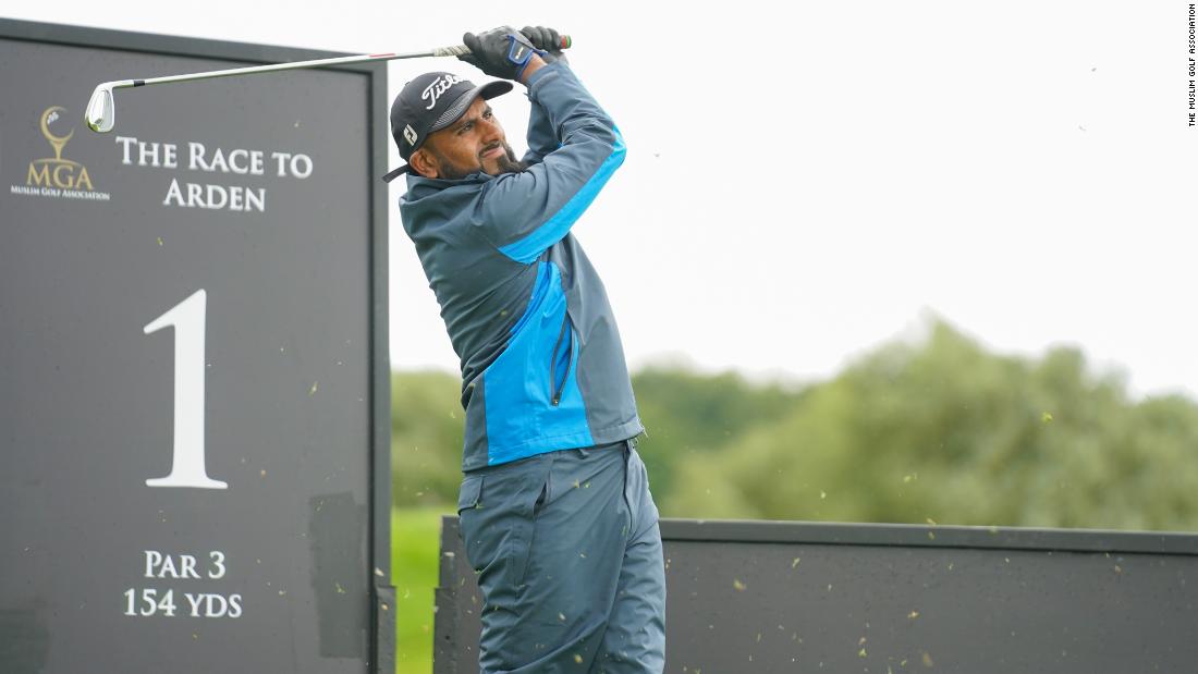 Amir Malik is on a drive to make golf more inclusive for Muslims