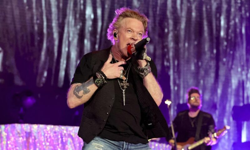 Axl Rose will stop tossing mic after a fan was reportedly injured