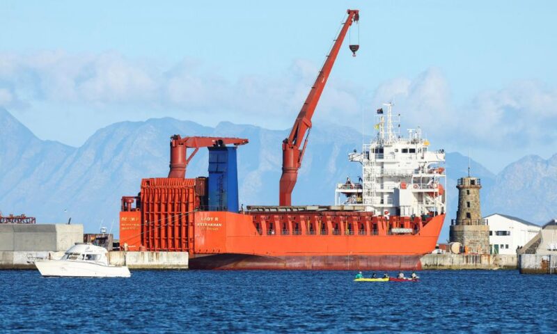 South Africa loaded arms onto sanctioned Russian vessel, US ambassador tells local media