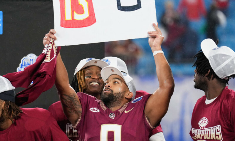 Florida State, 13-0, Snubbed By College Football Playoff Committee