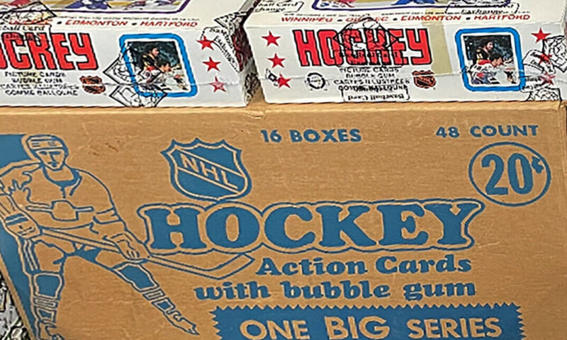 Unopened Case of More Than 10,000 Hockey Cards Sells for $3.7 Million