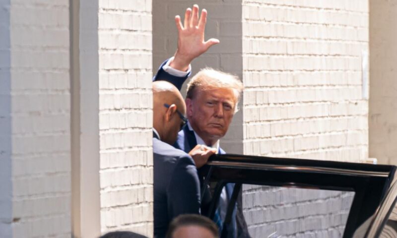 Trump in Washington for meetings with Republican allies