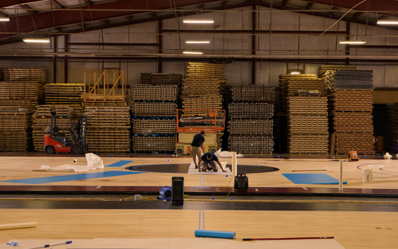 The NBA Courts That Come From Midwestern Roots and Woods