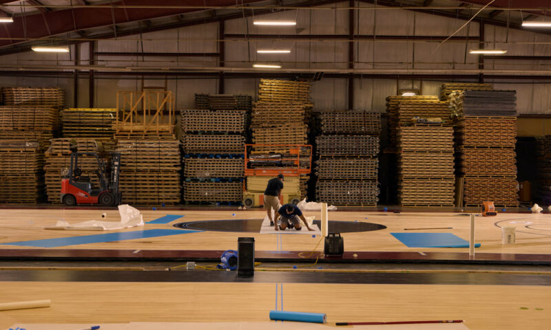 The NBA Courts That Come From Midwestern Roots and Woods