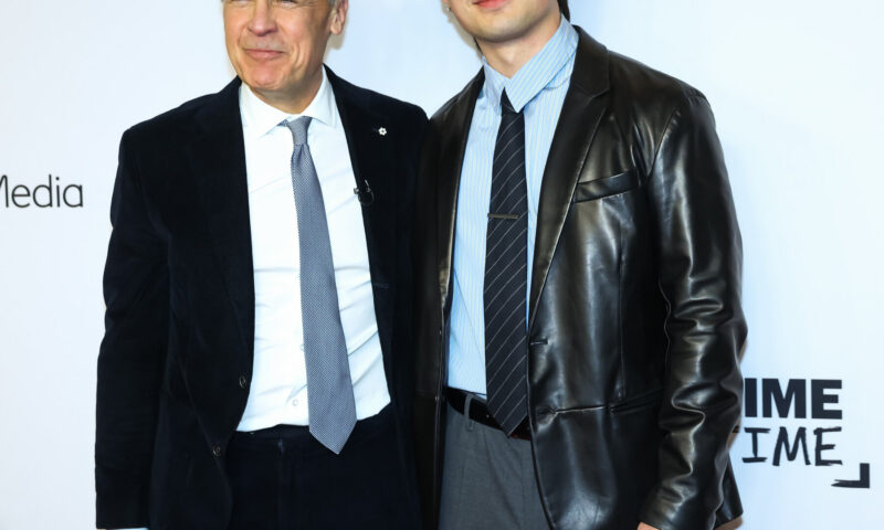 Mark Carney Meets ‘Heated Rivalry’ Star Hudson Williams