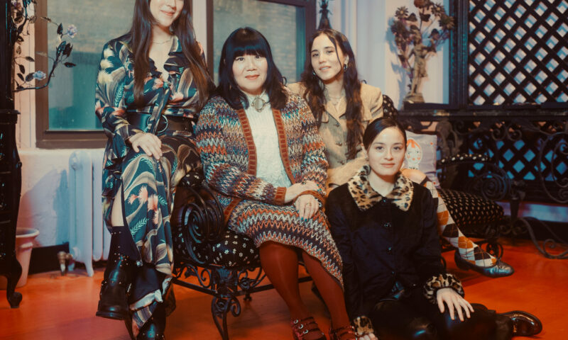 Anna Sui Ushers Her Fashion Label Into the Future With the Help of Her Three Nieces