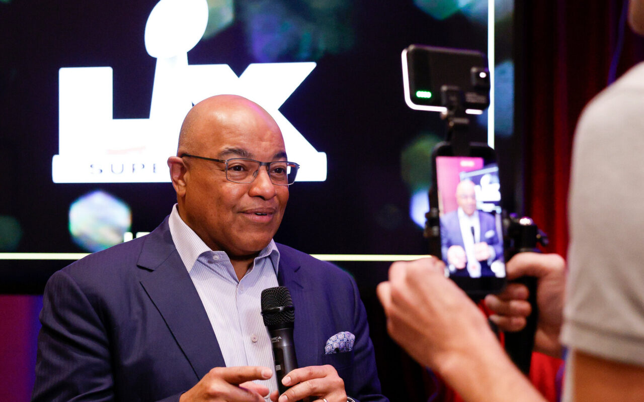 Mike Tirico Went From the Super Bowl to the Olympics on Two Cups of Coffee