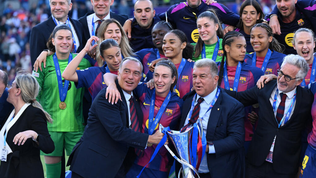 كرة القدم: سيدات برشلونة يكتسحن ليون ويتوجن بلقب دوري الأبطال للمرة الرابعة