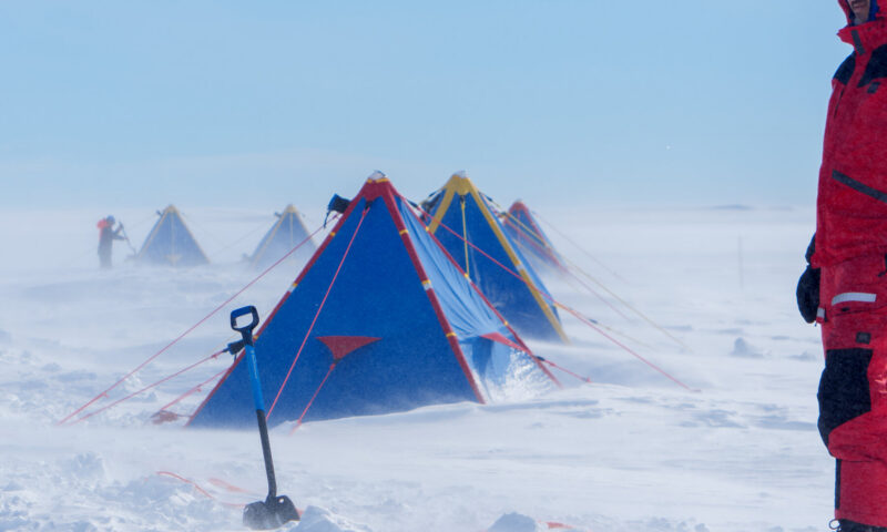 Ten people. Eight weeks. Three thousand feet through the ice.