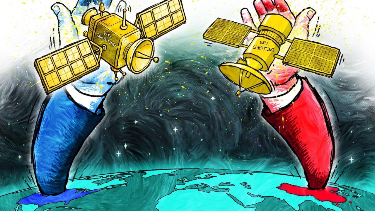 A cloud above the clouds: US, China race to make space a computing platform