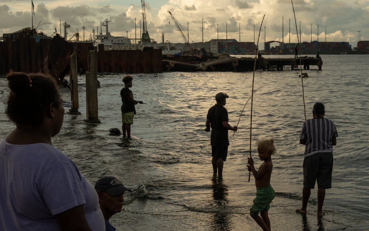 A Quiet Pacific Village Becomes China’s Security Testing Ground