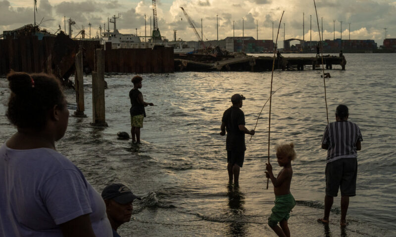 A Quiet Pacific Village Becomes China’s Security Testing Ground