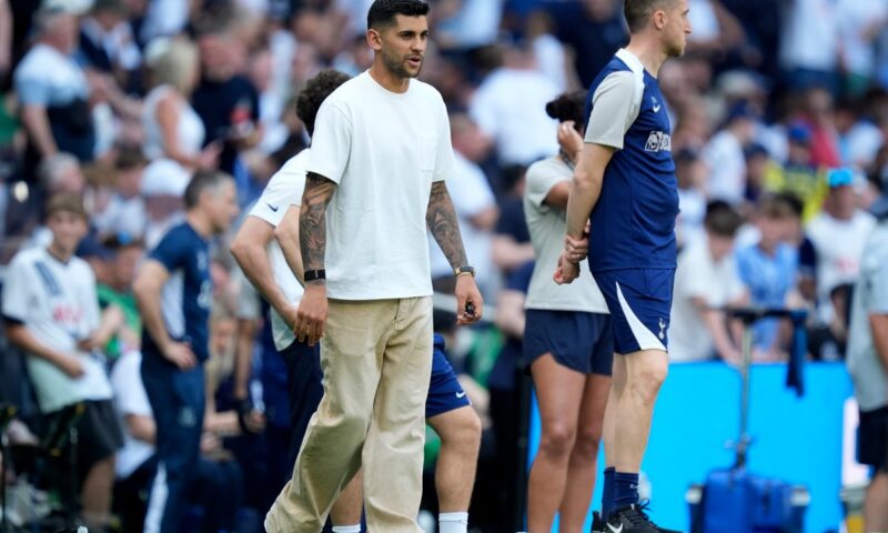 Tottenham captain Cristian Romero attends relegation decider after fan backlash