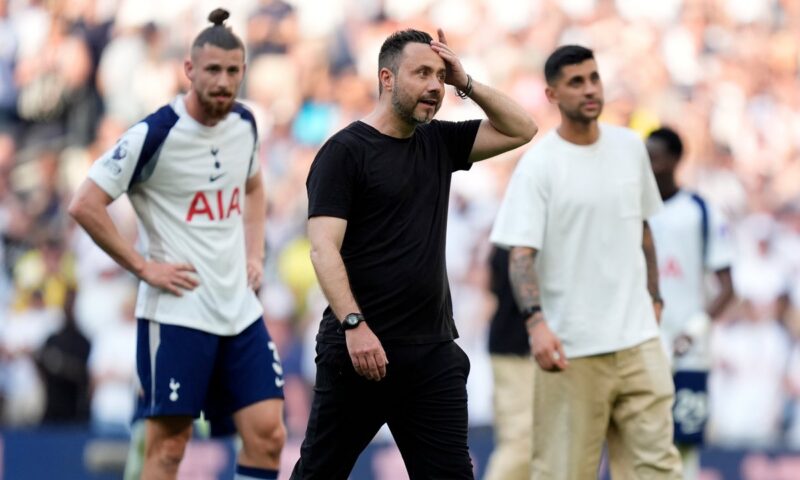 Gary Neville lambasts Tottenham’s ‘pathetic’ season despite final day Premier League survival