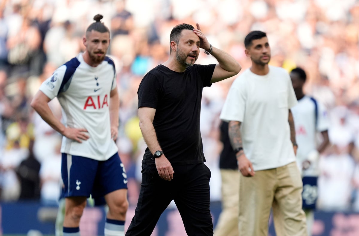 Gary Neville lambasts Tottenham’s ‘pathetic’ season despite final day Premier League survival