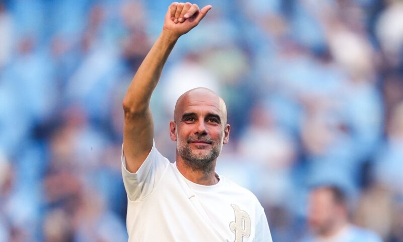 Pep Guardiola waves goodbye to Man City with touching parting message to supporters