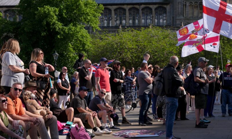 Anti-immigration protest held in Norfolk after seven refugees charged with child sexual offences