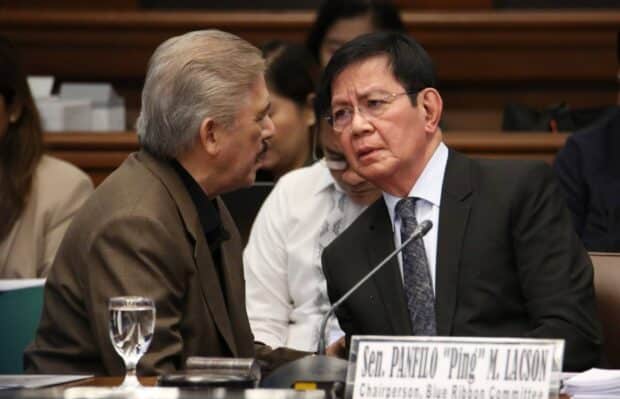 Lacson: Sotto ousted for failing to ‘look after’ Senate colleagues
