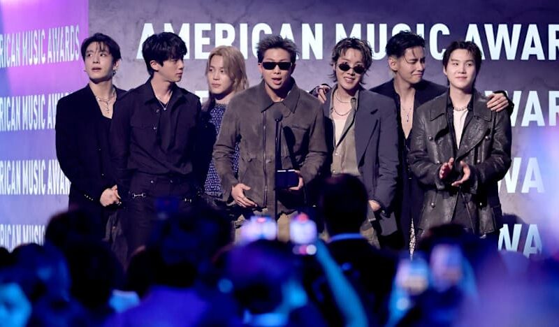 BTS wins Artiste of the Year at fan-voted American Music Awards