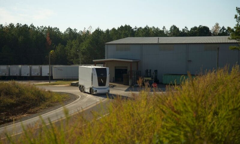 Cab-less electric trucks hit Ohio roads