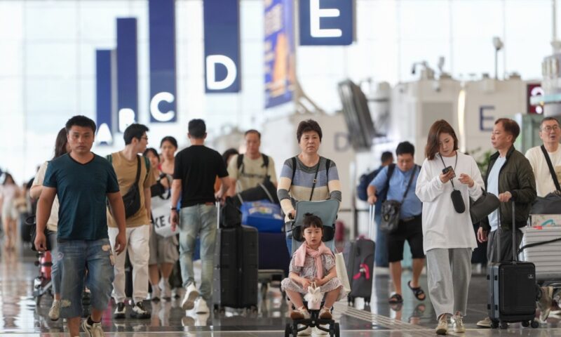 Hong Kong airport records 13% year-on-year rise in passengers, flights up 5.1%
