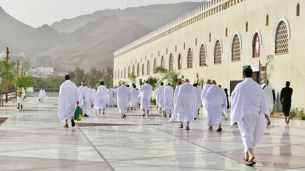 الحجاج يستقرون في مشعر مزدلفة