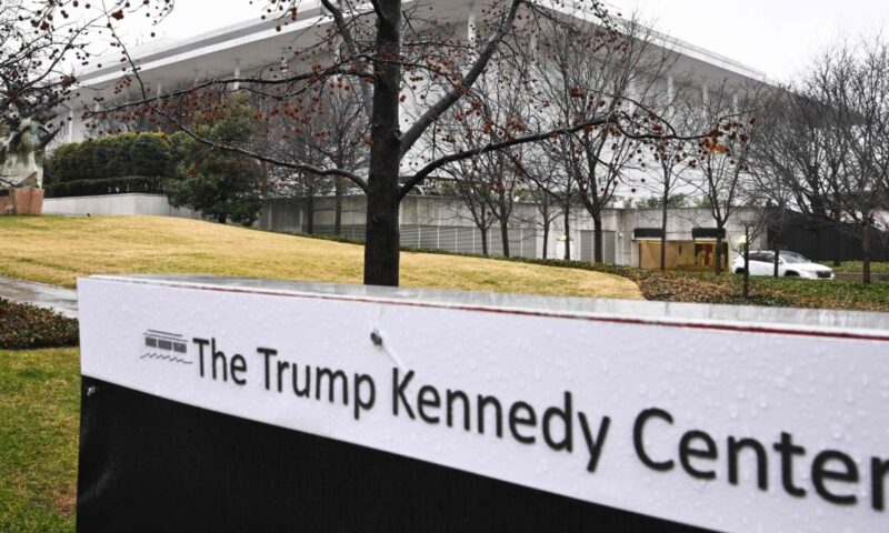 US judge orders Trump’s name removed from Kennedy Centre