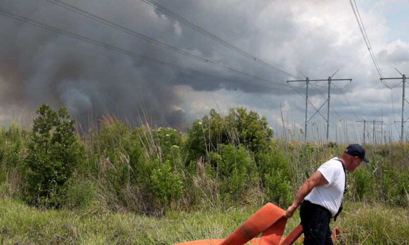 Wildfires Strike Florida, Georgia and America’s ‘Wood Basket’