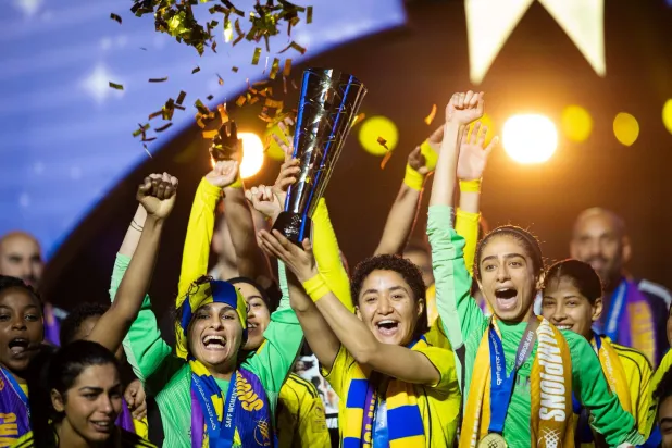 بدر وأضواء يتوجان النصر بـ«كأس الاتحاد السعودي للسيدات»