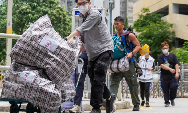 Hong Kong banks replace burnt cash from residents of fire-ravaged Wang Fuk Court