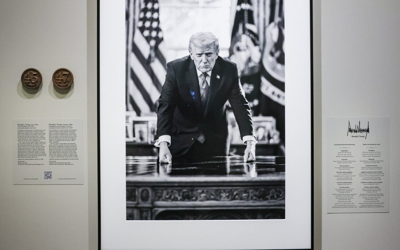 Smithsonian Adds Back Impeachment Language to Label on Trump Portrait