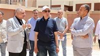 محافظ المنيا يتفقد توسعات مدرسة تل بني عمران الابتدائي