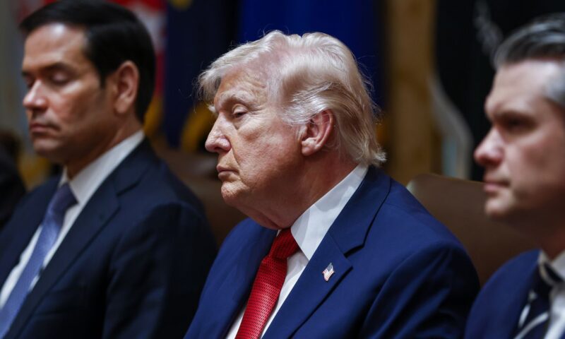 Trump held meeting on Iran war plans after pausing attack