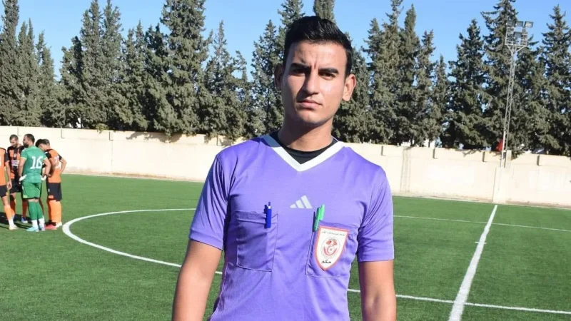 حسام بن ساسي حكمًا للمباراة الفاصلة لتحديد بطل الرابطة الثانية