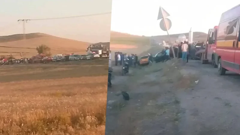وفاة 7 أشخاص وإصابة 6 آخرين في حادث مرور في منطقة التلة بالعالية