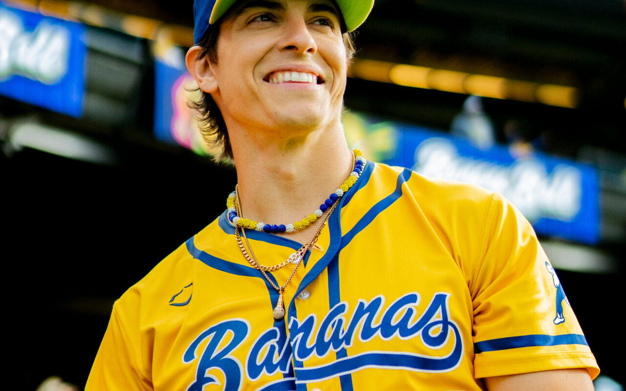 Derek Klena Brings Broadway Flair to the Savannah Bananas