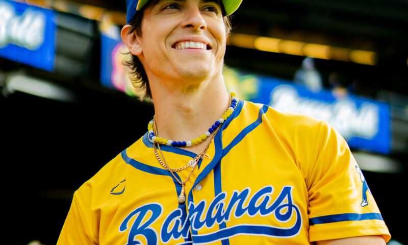 Derek Klena Brings Broadway Flair to the Savannah Bananas