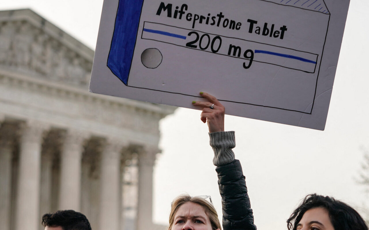 Abortion Pill Lawsuit Leaves Trump in a Political Bind Ahead of the Midterms