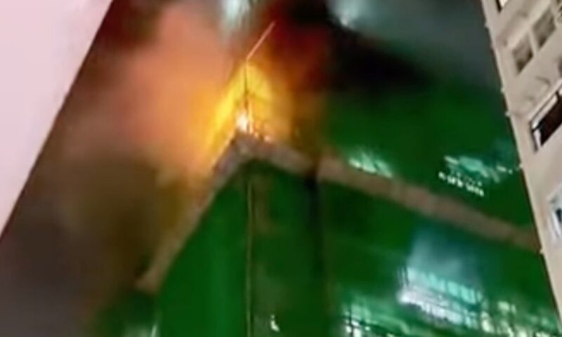 1 dead, 4 injured as Hong Kong subdivided flat fire forces 300 to be evacuated