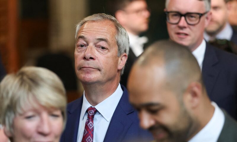 Labour presses Nigel Farage over alleged Russian hack linked to £5m donation