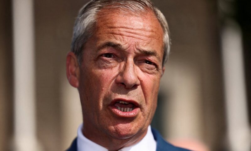 Reform UK in row with community cafe after Farage asked to apologise for ‘intimidating’ visit