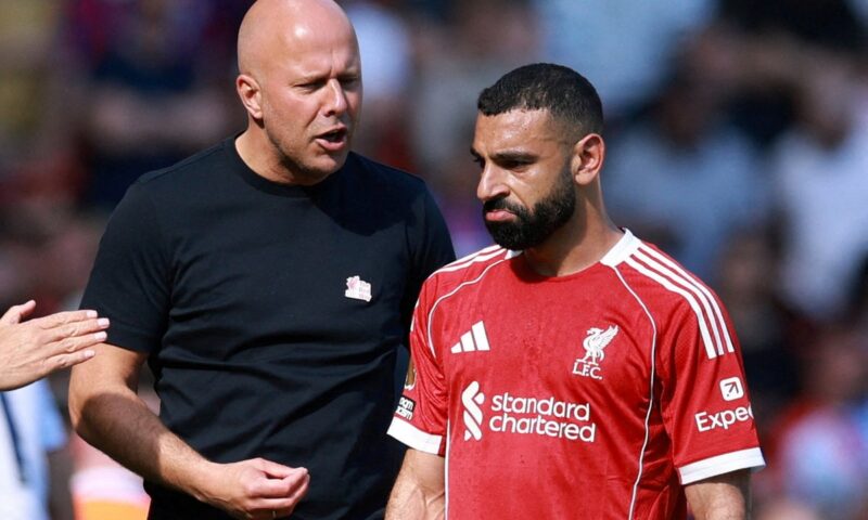 Liverpool vs Brentford LIVE: Team news as Mohamed Salah and Andy Robertson prepare for Anfield farewell