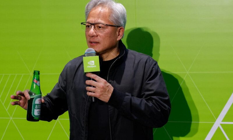 Nvidia says its forecast for $200 billion CPU market includes China