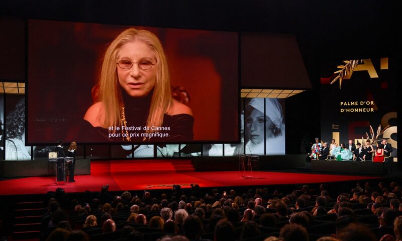Barbra Streisand shares video message after cancelling her Cannes Film Festival appearance due to injury