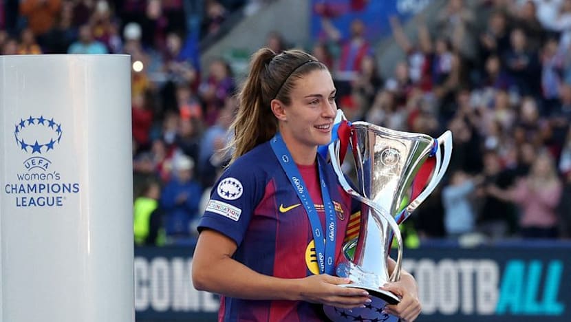 Putellas named Women’s Champions League player of the season after Barcelona triumph