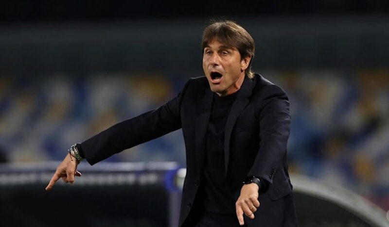 Napoli manager Conte announces departure after securing second place