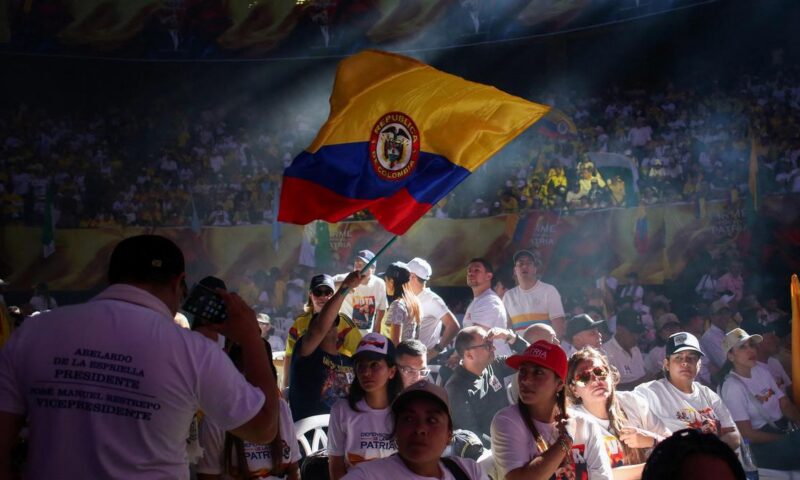 Colombian presidential candidates wrap up campaigns with big rallies