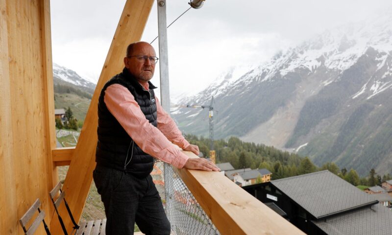 Villagers rebuild lives in Swiss Alps after homes wiped out by glacier collapse